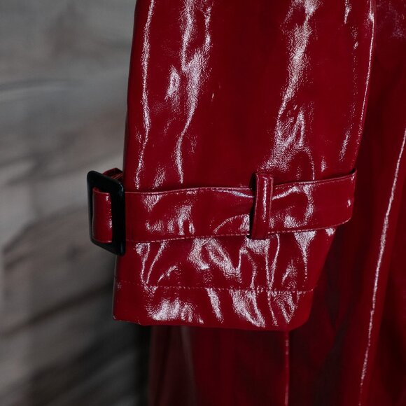 Womens Venezia Polyvinyl red jacket size 14/16 - Picture 7 of 9